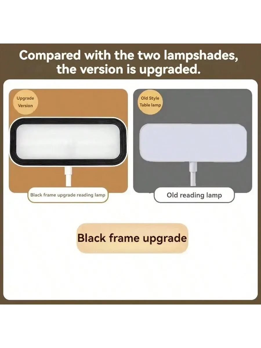 Premium LED Clip-On Desk Lamp - 3 Color & Touch Control