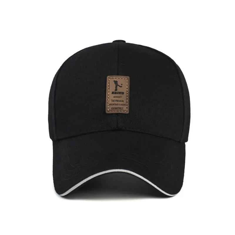 Structured Baseball Caps for Women Men Solid Snapback Label Stick Sunhat Outdoor Breathable Hip Hop Baseball Hat Trucker Dad Cap