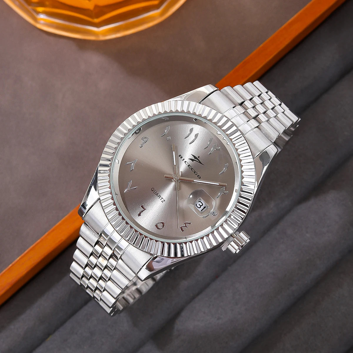 Premium Stainless Steel Men's Quartz Watch