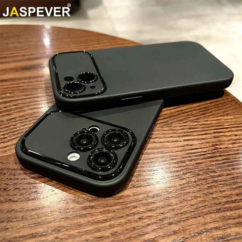 Luxury Matte Silicone Phone Case - Ultra Thin & Anti-Fingerprint