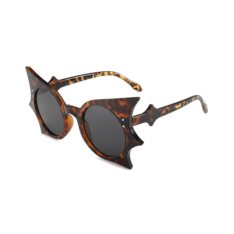 Vintage Special-Shaped Sports Sunglasses - UV Protection