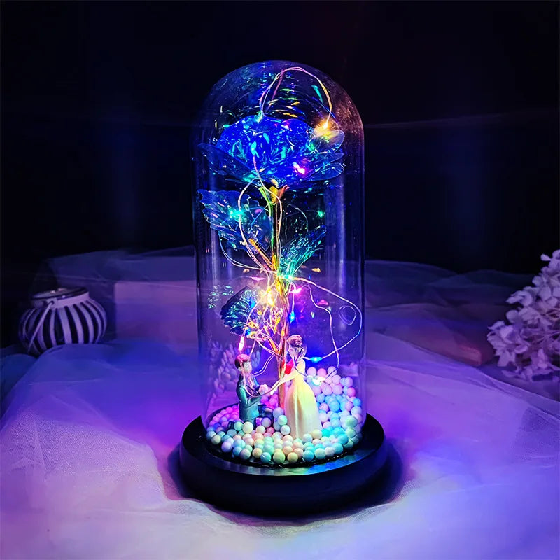 Elegant Luminous Eternal Rose - Valentine's Day Gift