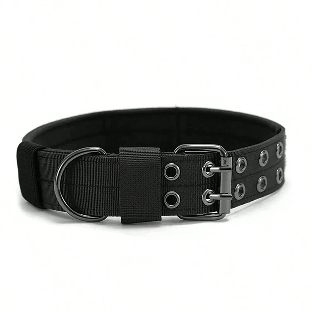 Premium Tactical Dog Collar - Durable Military Nylon