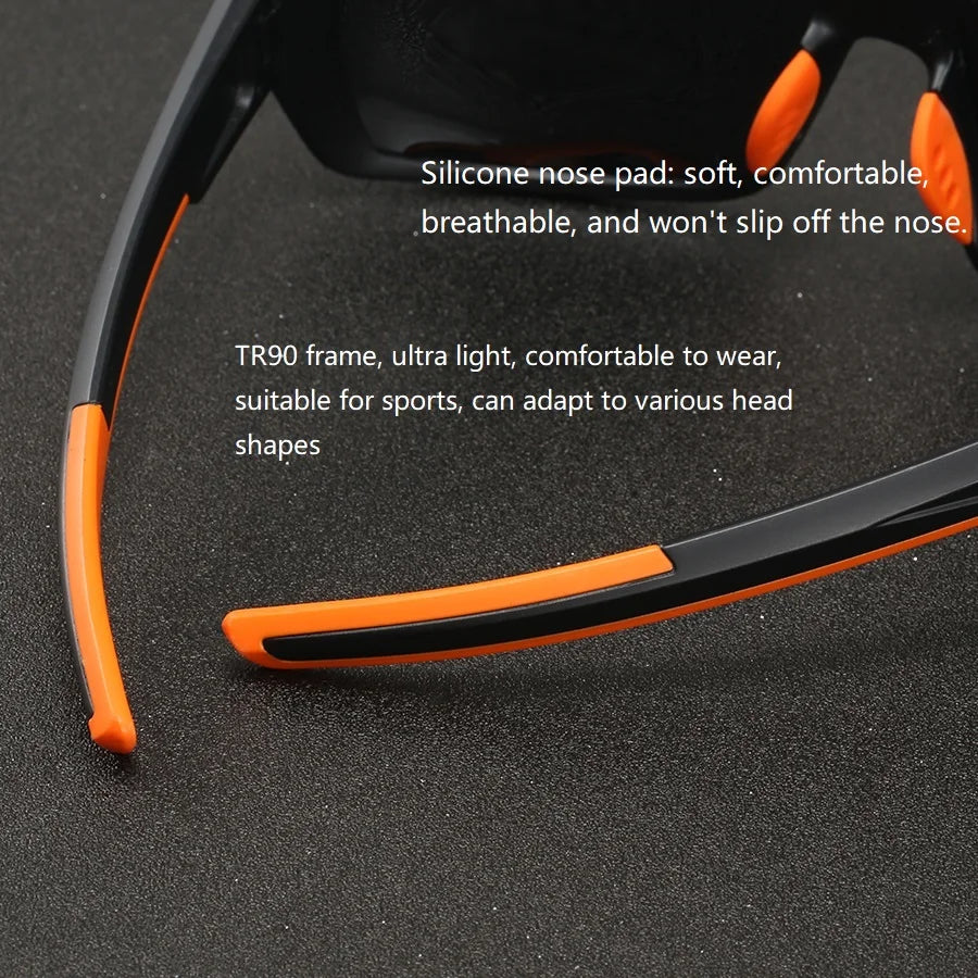 Vintage Fashion Sport Sunglasses Men Women Fishing Running Cycling Mountaineering Sun Glasses Unisex Eyewear - Tulique