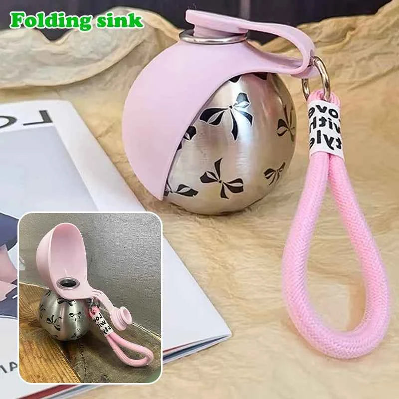 Premium Portable Pet Water Bowl - Foldable & Leak-Proof