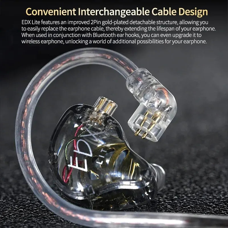 Premium HIFI Bass Earphones - In-Ear Monitors for Music & Gaming