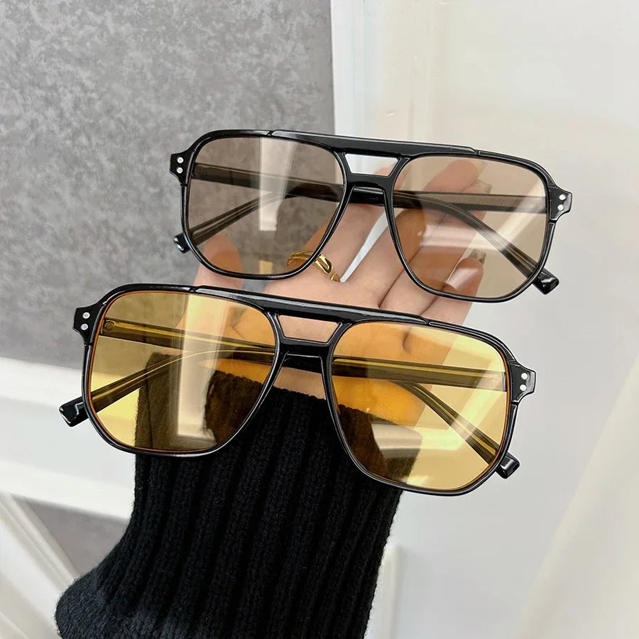 Premium Square Sunglasses - UV Protection Designer Shades