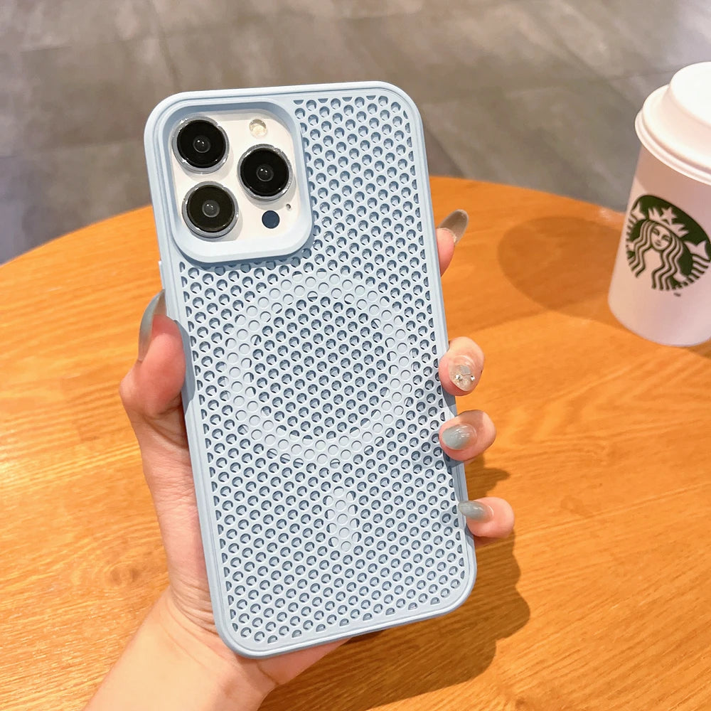 Premium MagSafe Heat Dissipation Case for iPhone