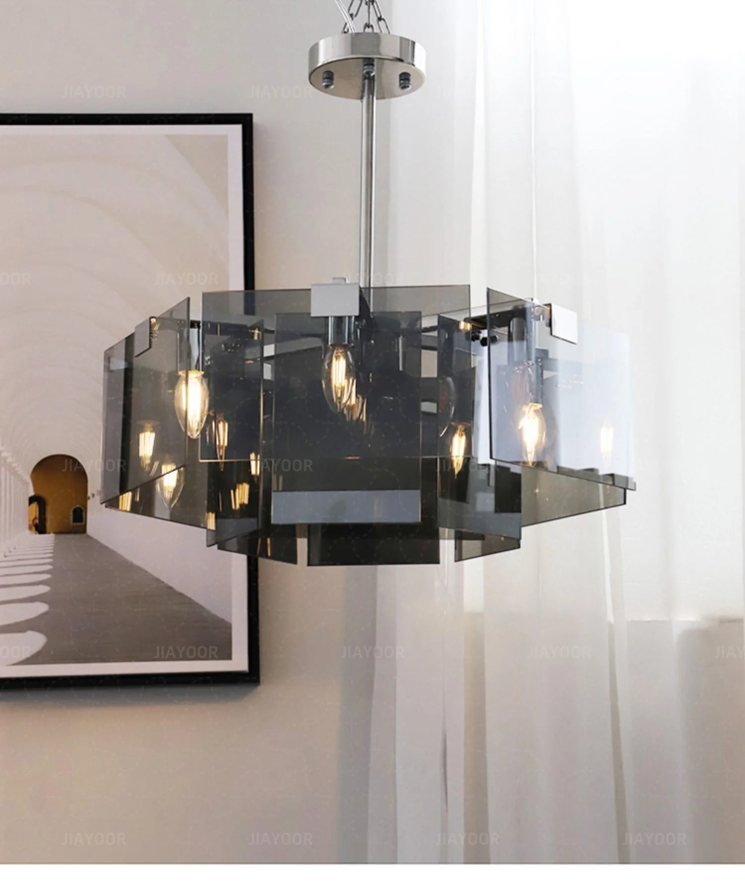 Elegant Modern Pendant Light - LED Ceiling Chandelier