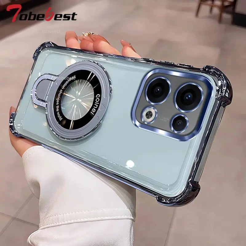 Premium Magnetic Magsafe Phone Case - Shockproof Silicone Cover