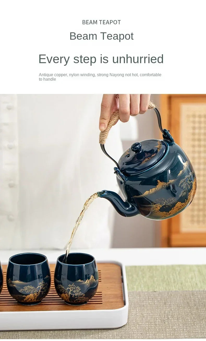 Elegant Japanese Master Tea Cup - Handcrafted Ceramic