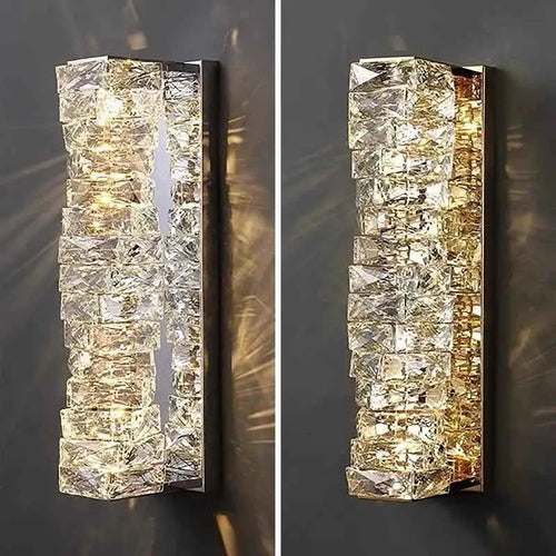 Elegant Luxury Crystal Wall Lamp - Modern Minimalist Design