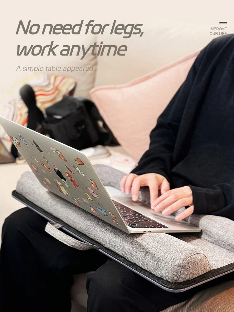Premium Ergonomic Laptop Desk - Adjustable & Portable Design