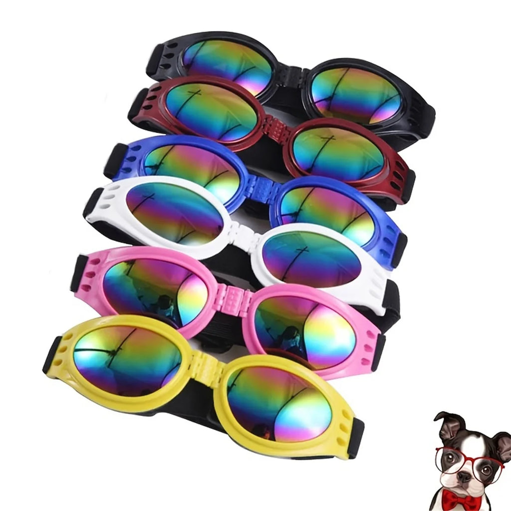 Premium Dog Goggles Anti-UV - Adjustable Eye Protection
