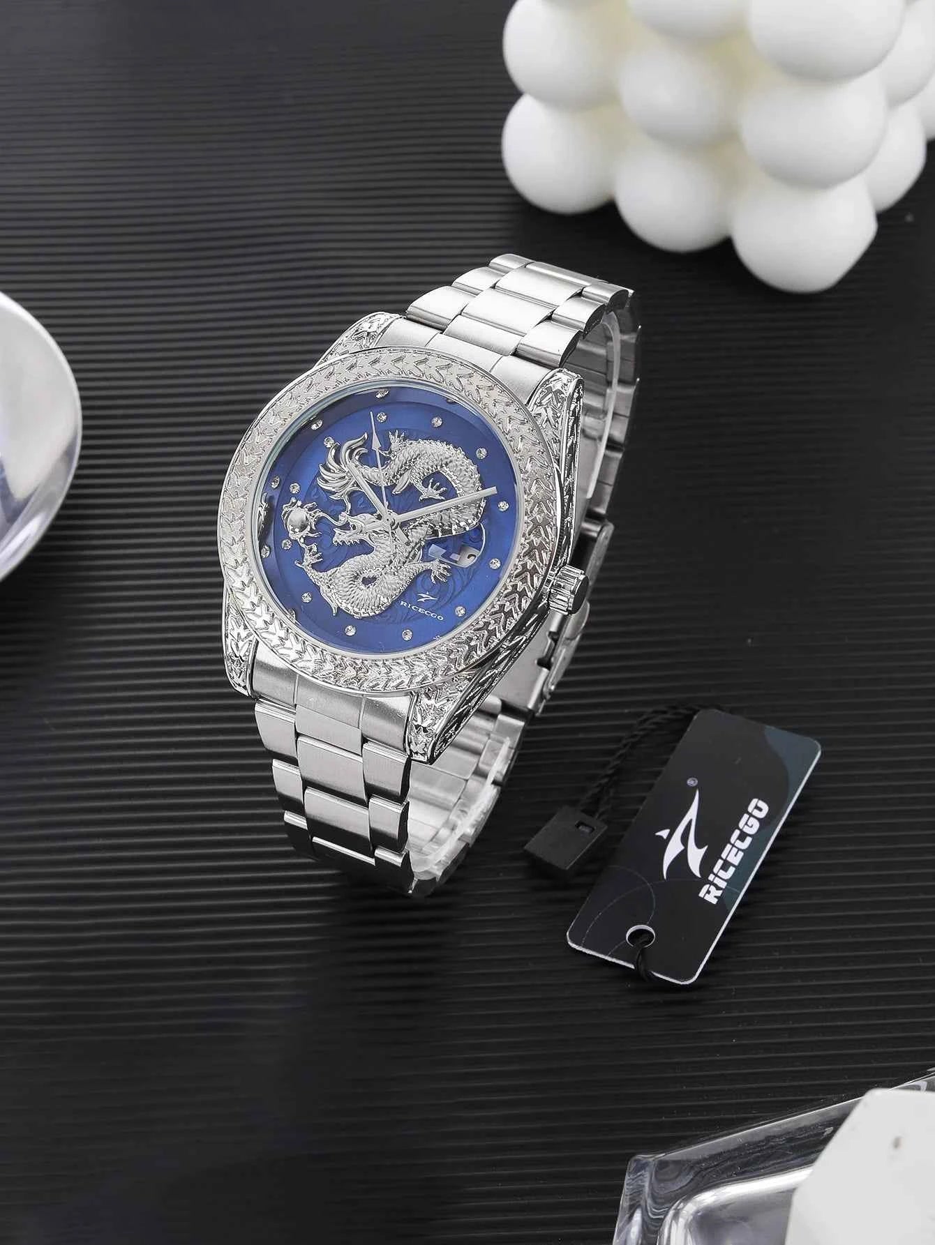 Elegant Men's Classic Quartz Watch - Business Style