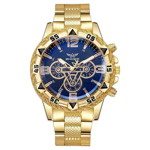 Elegant Men's Business Quartz Watch - Large Dial
