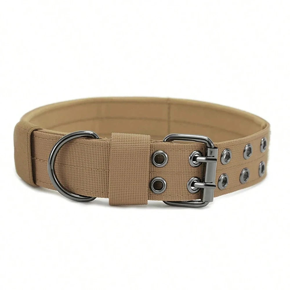 Premium Tactical Dog Collar - Durable Military Nylon