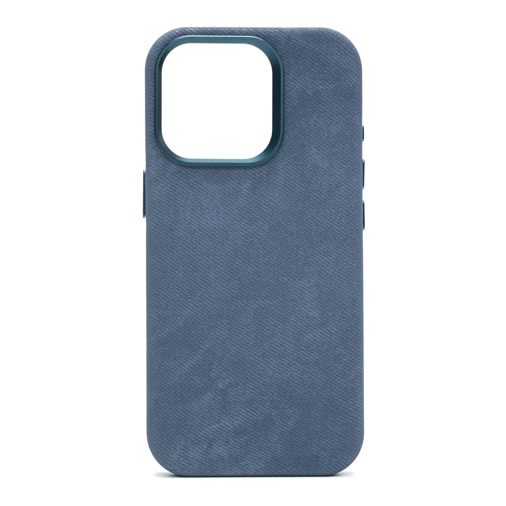 Luxury MagSafe Fiber Leather Shockproof Case - Premium Magnetic Cover