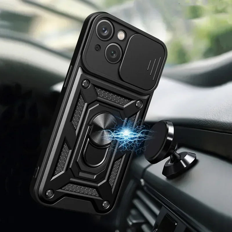Premium iPhone Shockproof Case - Camera Protection