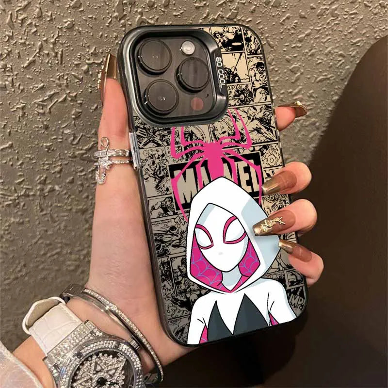 Durable Spiderman Phone Case - Anti Fall Matte Back Cover