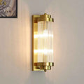 Elegant Modern Wall Sconce - Brushed Gold LED Lamp