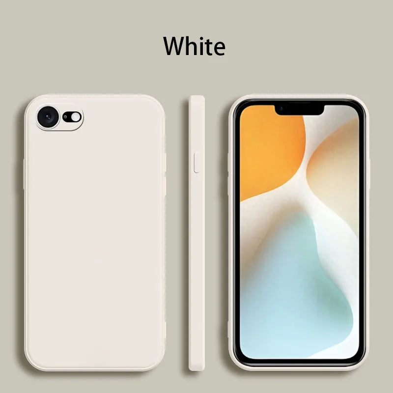 Luxury Silicone iPhone Case - Shockproof & Original Fit