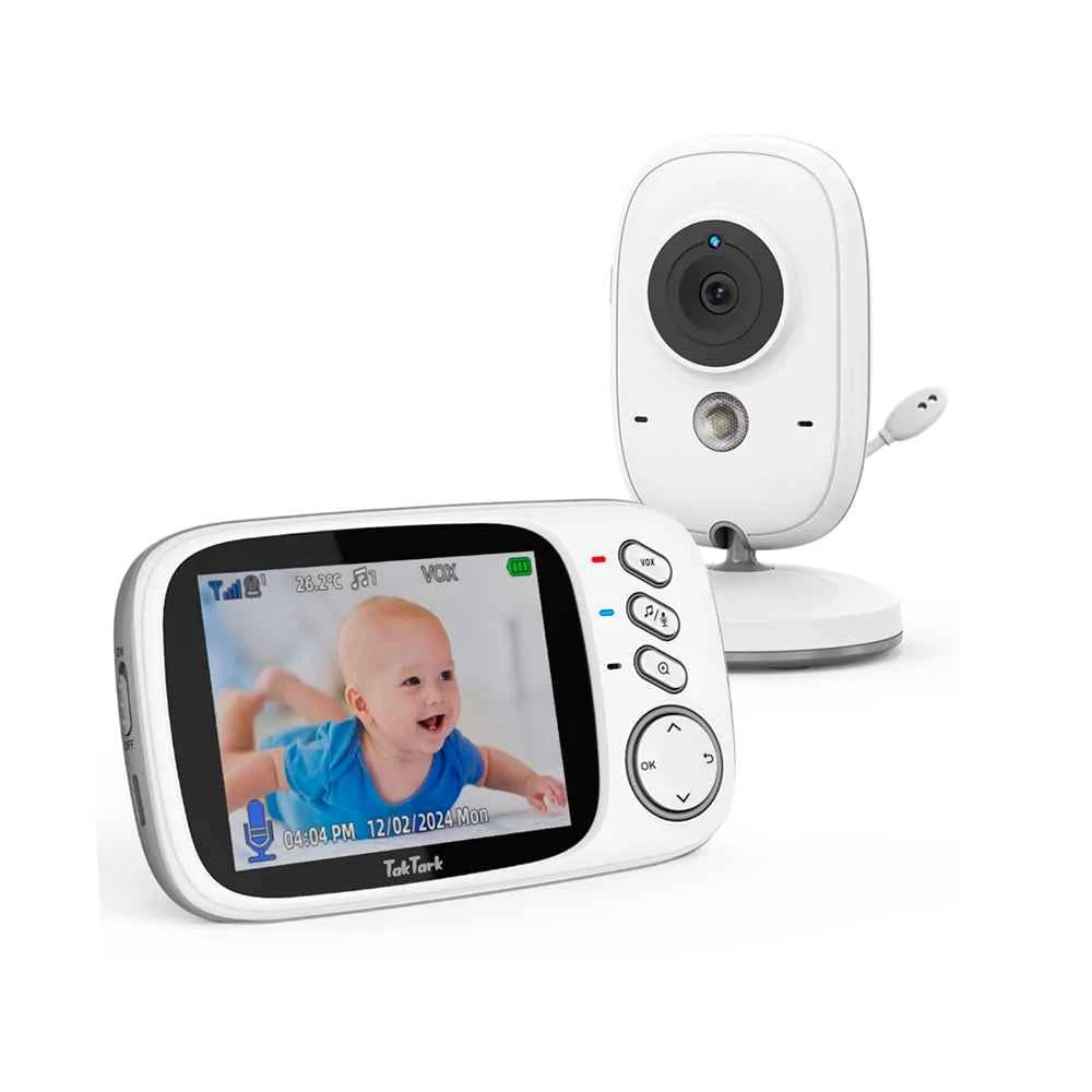 Premium Video Baby Monitor - 3.2 Inch Wireless Night Vision Camera