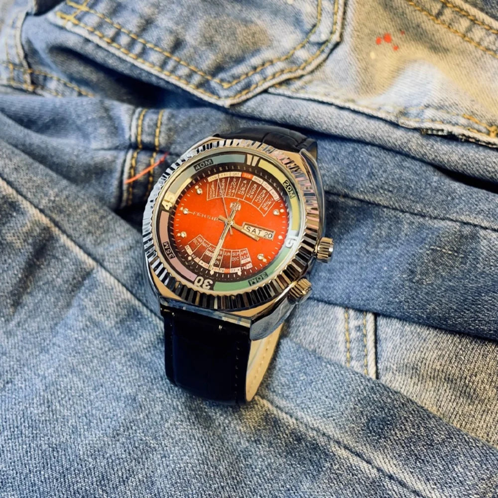 Luxury Men's Quartz Watch - Waterproof Sport Design