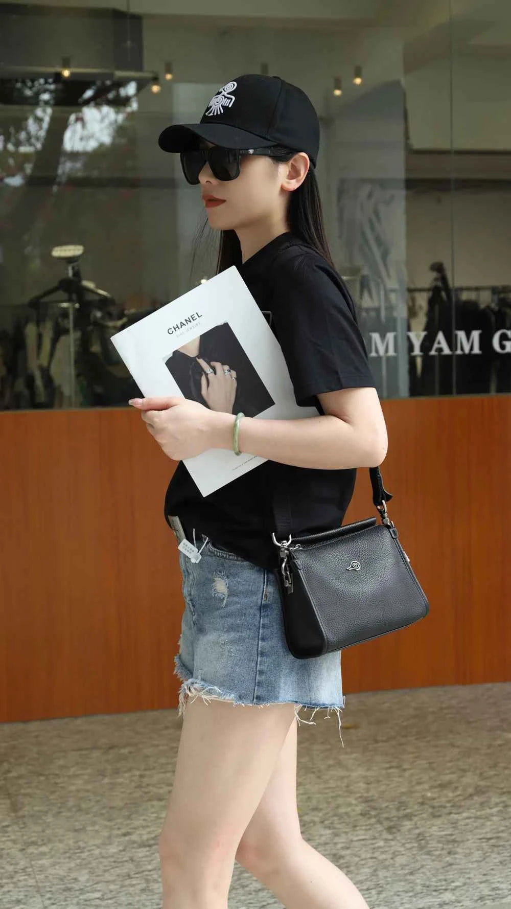 Premium Leather Crossbody Bag - Soft Shoulder Handbag