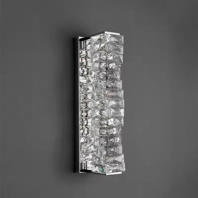 Premium Luxury Crystal Wall Lamp - Modern LED Sconce