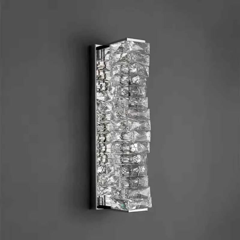 Premium Luxury Crystal Wall Lamp - Modern LED Sconce