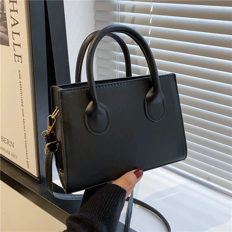 Elegant Mini Crossbody Bag - Chic Top Handle Design
