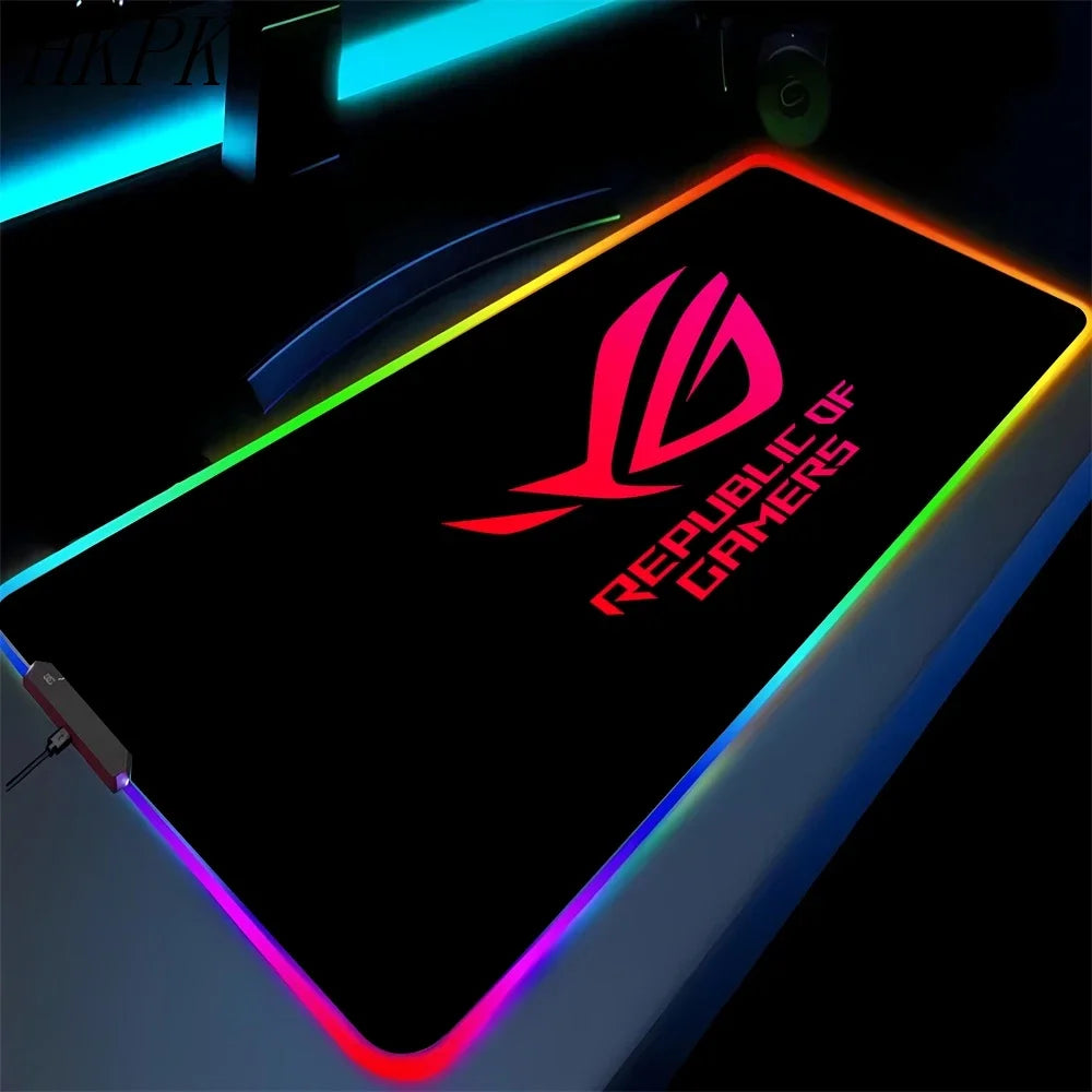 Premium RGB Gaming Mouse Pad – XXL Anime Desk Mat