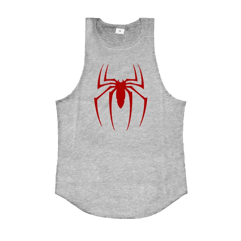 Breathable Men's Running Tank Top - Cotton Gym Sleeveless Shirt