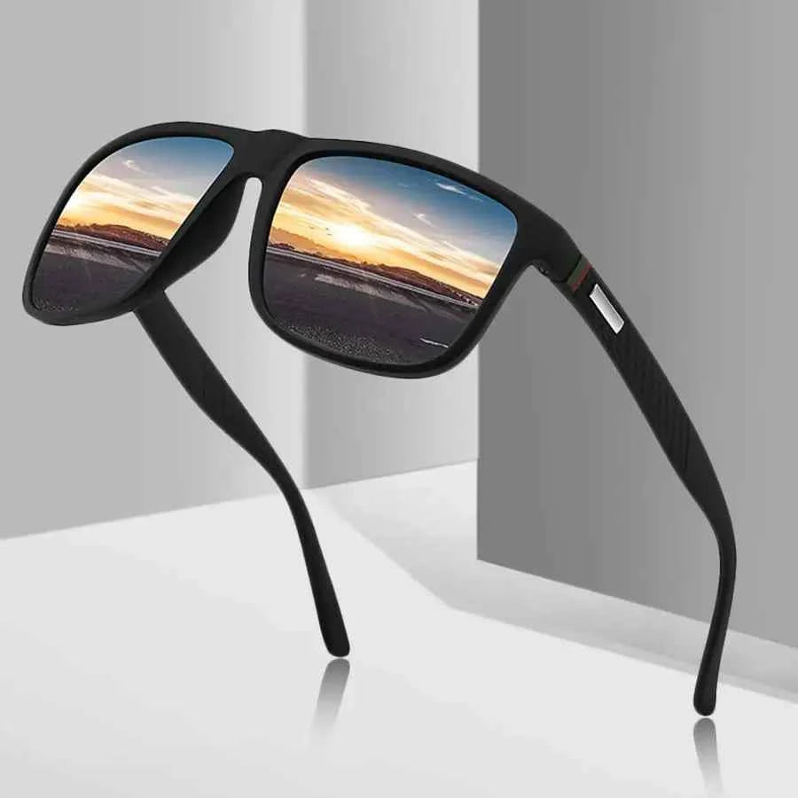 Luxury Vintage Square Sunglasses - UV400 Designer Eyewear