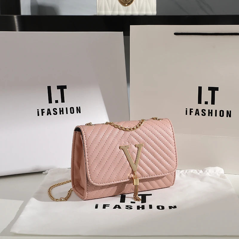 Luxury Sequined Tassel Clutch - Elegant Evening Crossbody Bag