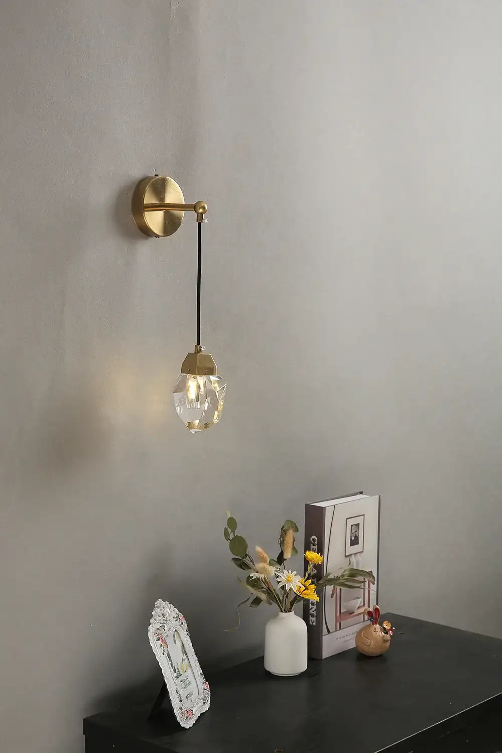 Premium Modern Gold Wall Lamp - G9 Indoor Lighting
