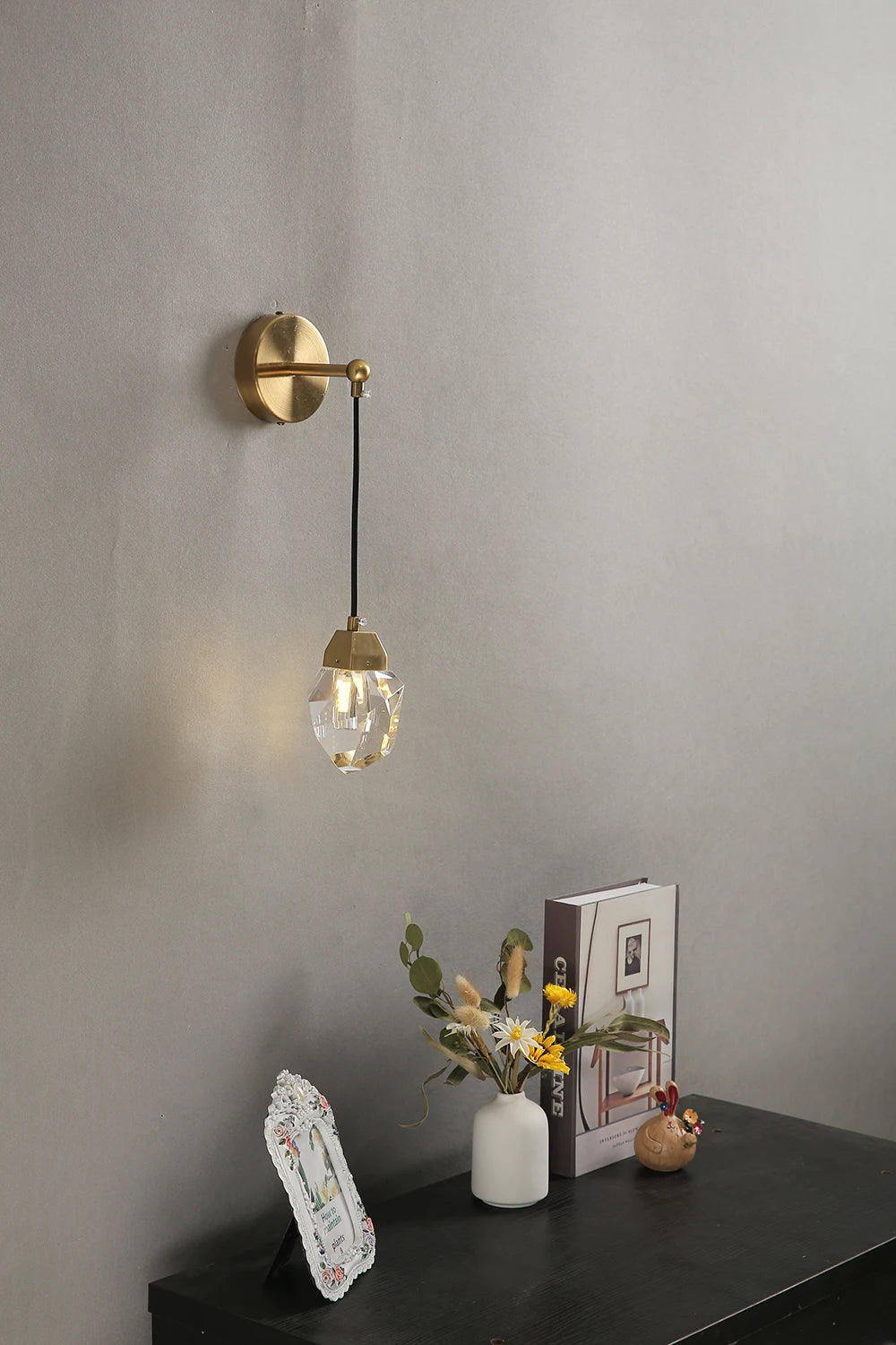 Premium Modern Gold Wall Lamp - G9 Indoor Lighting