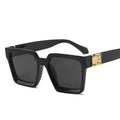 Luxury Square Sunglasses Men - Retro UV400 Designer Eyewear