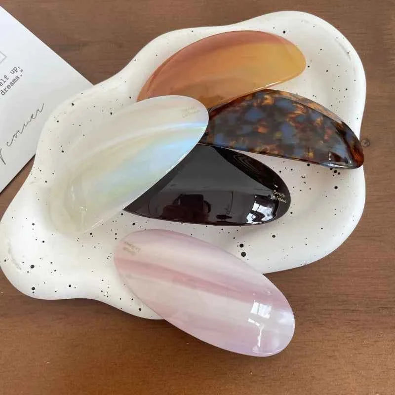 Elegant Floral Spring Hair Clip - Half Tied Ponytail Accessory