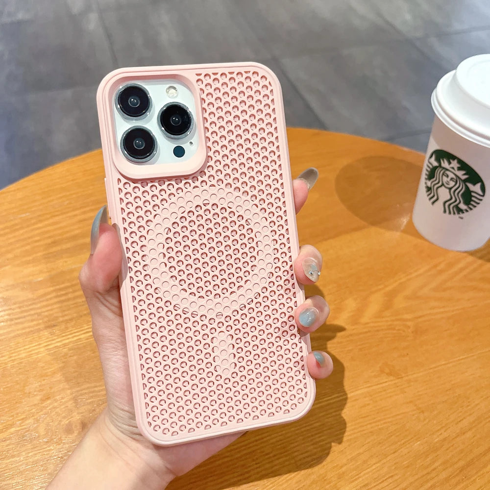 Premium MagSafe Heat Dissipation Case for iPhone
