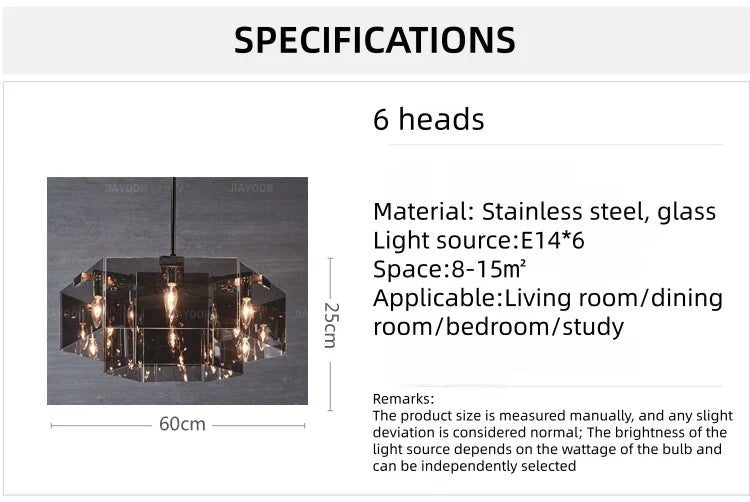 Elegant Modern Pendant Light - LED Ceiling Chandelier