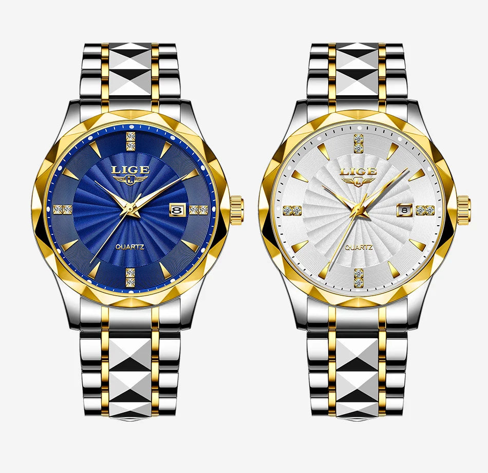 Elegant Women's Luxury Quartz Watch - Waterproof & Luminous