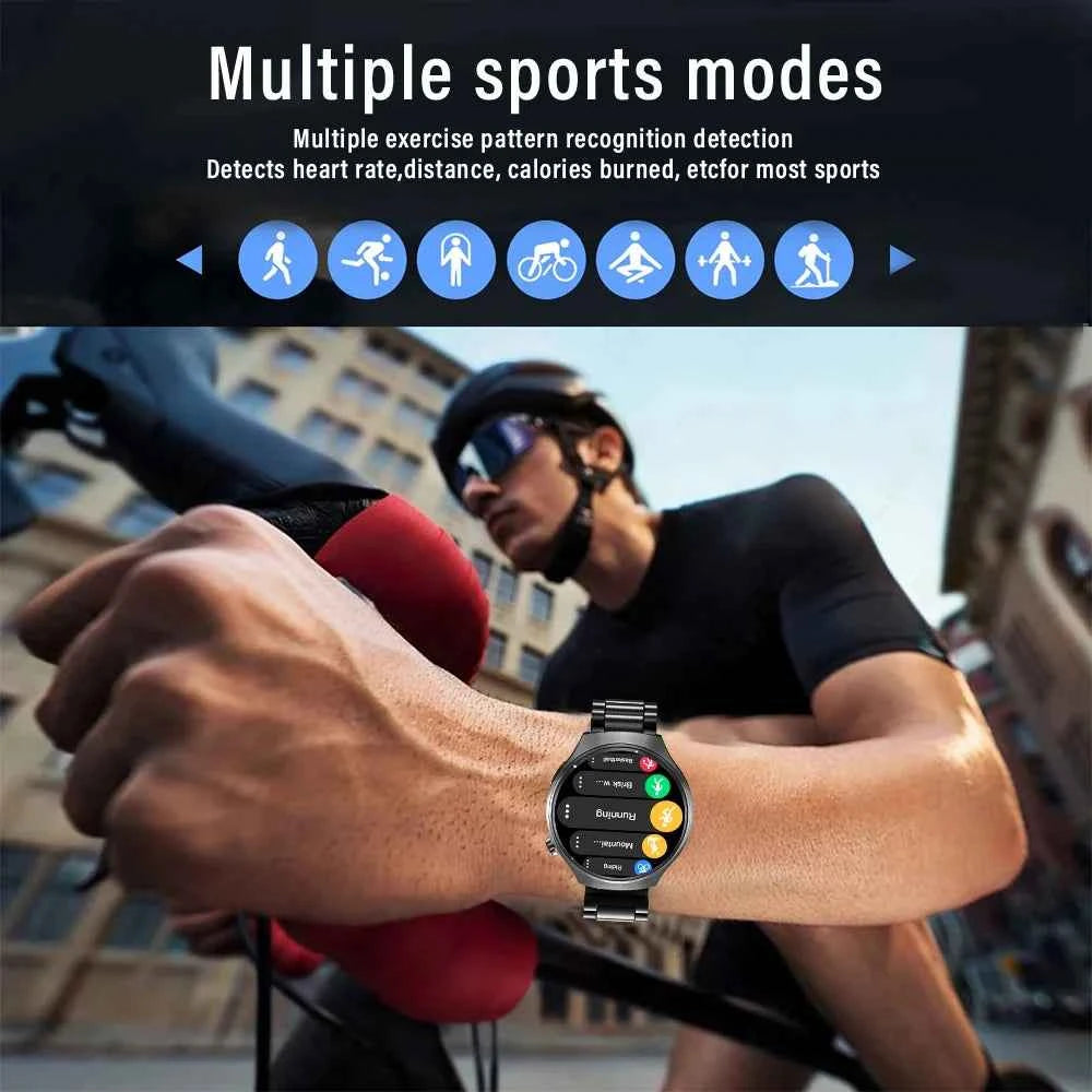 Premium Men's Smart Watch - HD Display & Bluetooth Calling