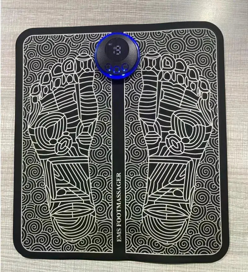 Premium EMS Foot Massager Pad - Portable Muscle Stimulator