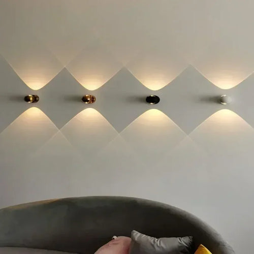 Luxury Glass Wall Sconce - Elegant modern wall lamp with glass decoration