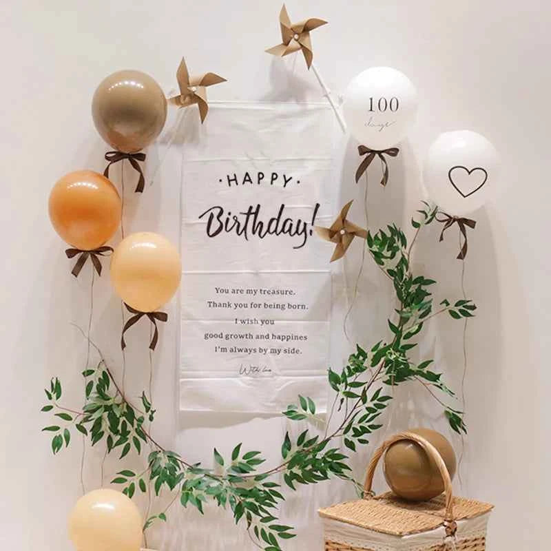 Premium Birthday Backdrop Tapestry - Festive Home Decor
