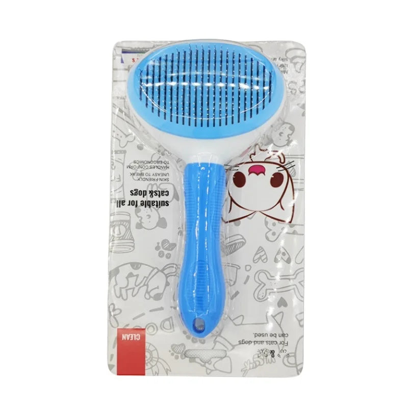 Premium Self-cleaning Pet Brush - Effortless Grooming
