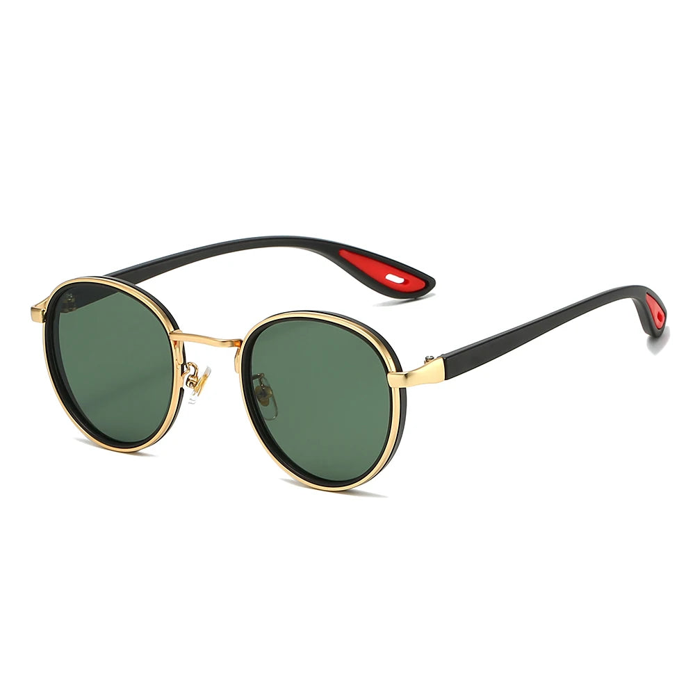 Vintage Round Sunglasses - Luxury Punk Fashion Shades