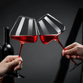 Elegant Crystal Red Wine Glass - Premium Goblet Design